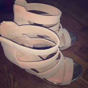 Charlotte Russe tan pumps size 7.5